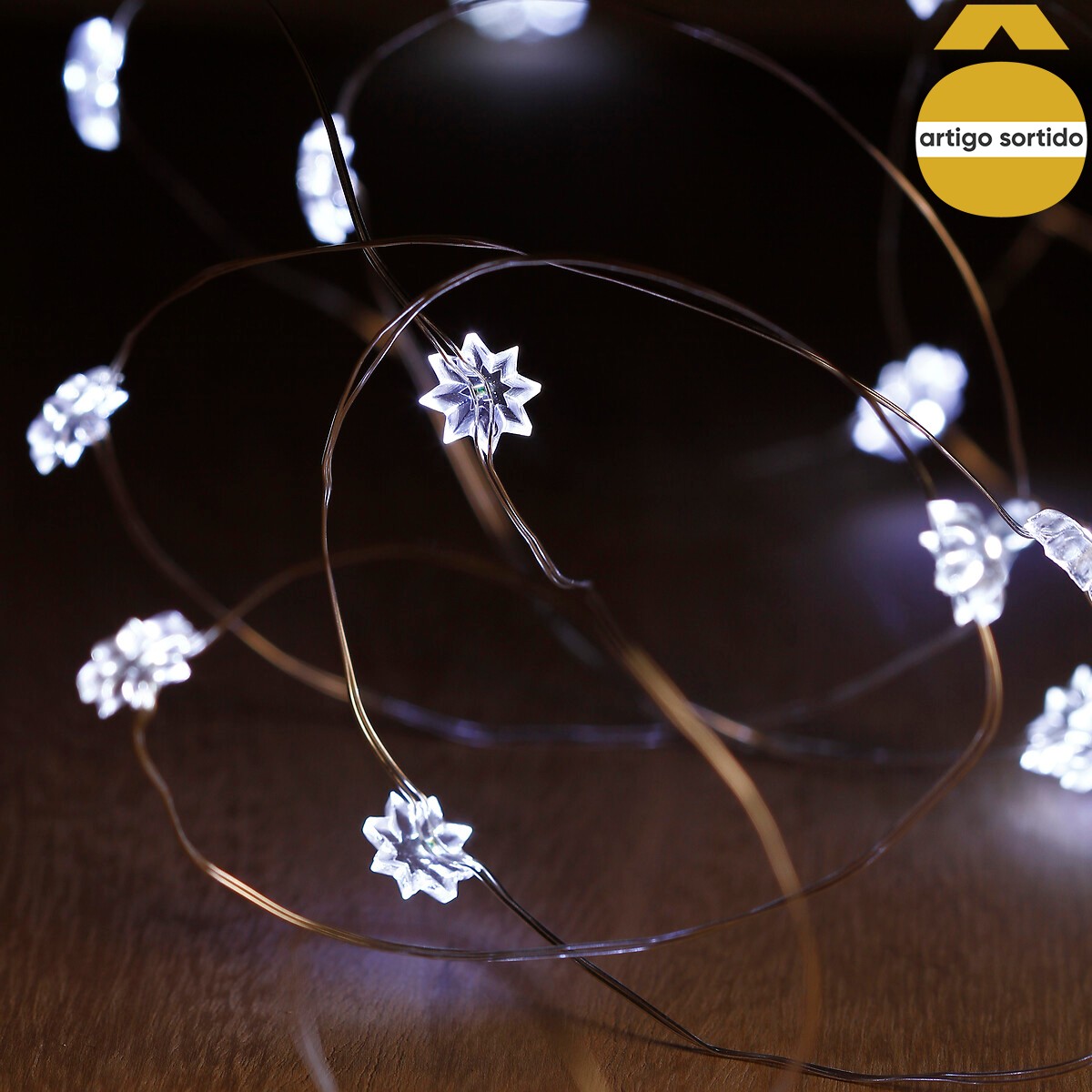 S&eacute;rie luminosa de natal fixo 20 leds 1,9m