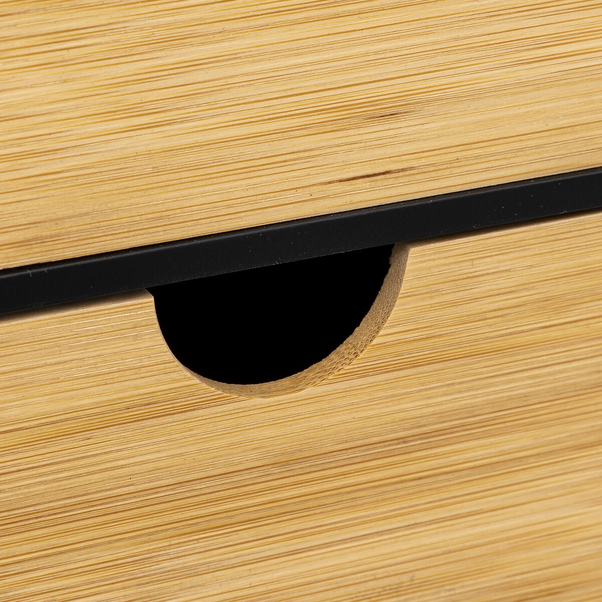 Conjunto de 3 caixas de arrumação com tampa BAVA