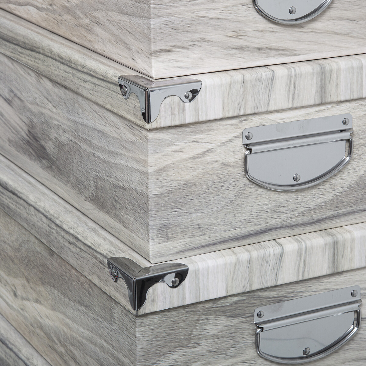 Conjunto de 6 caixas de arrumação SAUVAGE,  Conjunto de 6 caixas de arrumação SAUVAGE