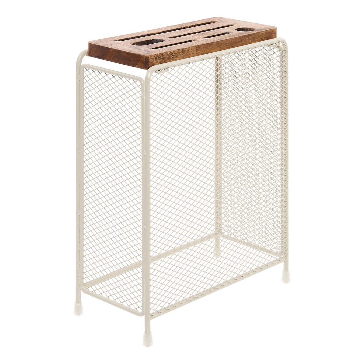 Porta utens&iacute;lios duplo TELMA bege