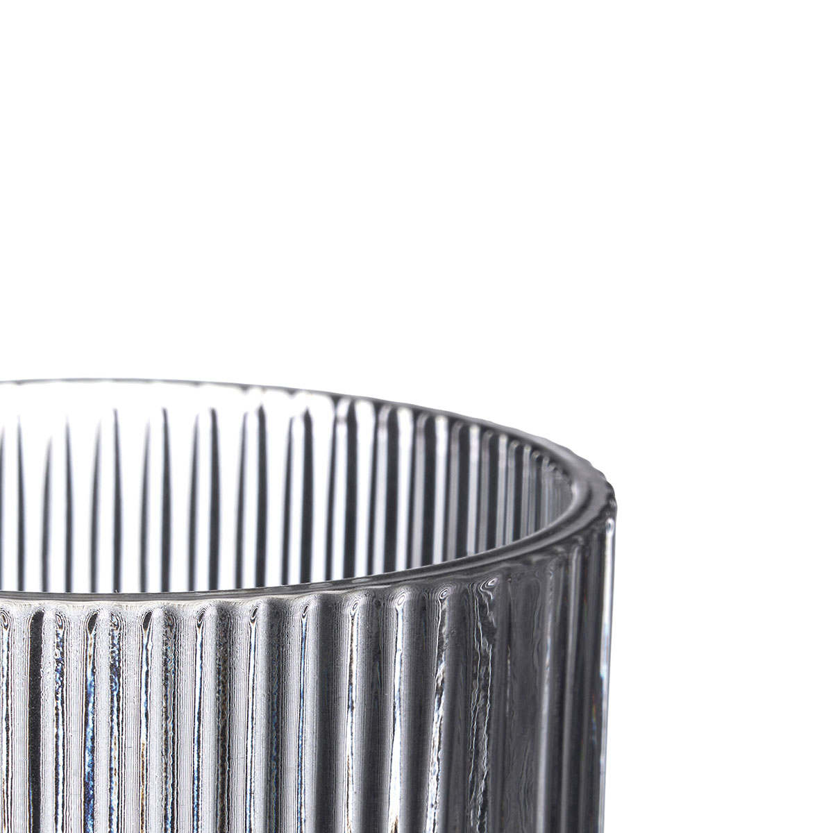 Copo de vinho RISCAS cinza com pé 26cl