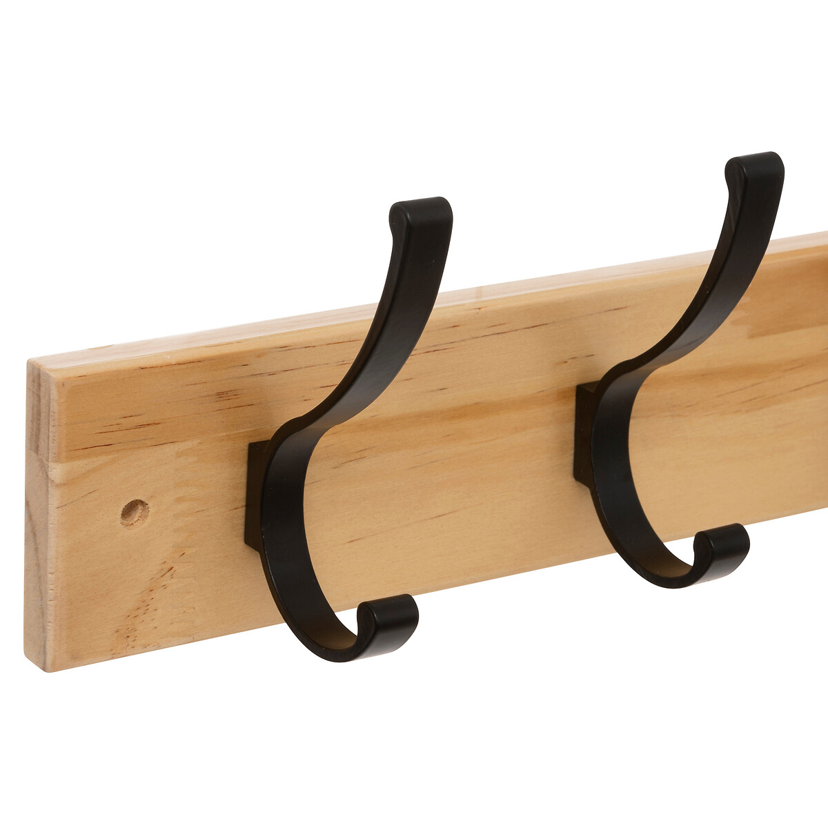 Cabide em mdf com 6 ganchos