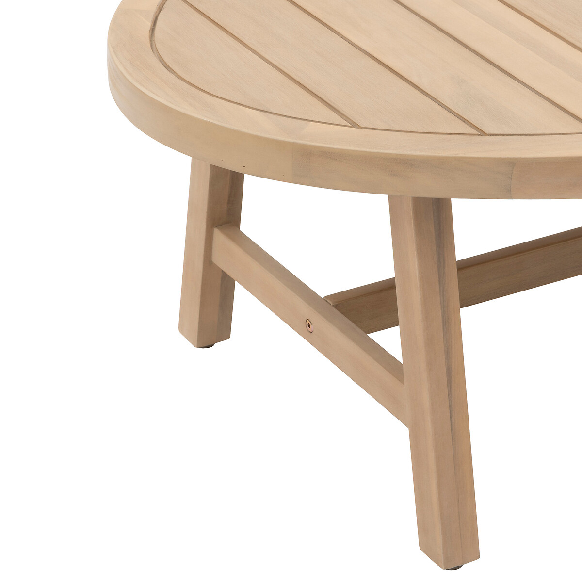 Conjunto de jardim Papouasie taupe em madeira ac&aacute;cia