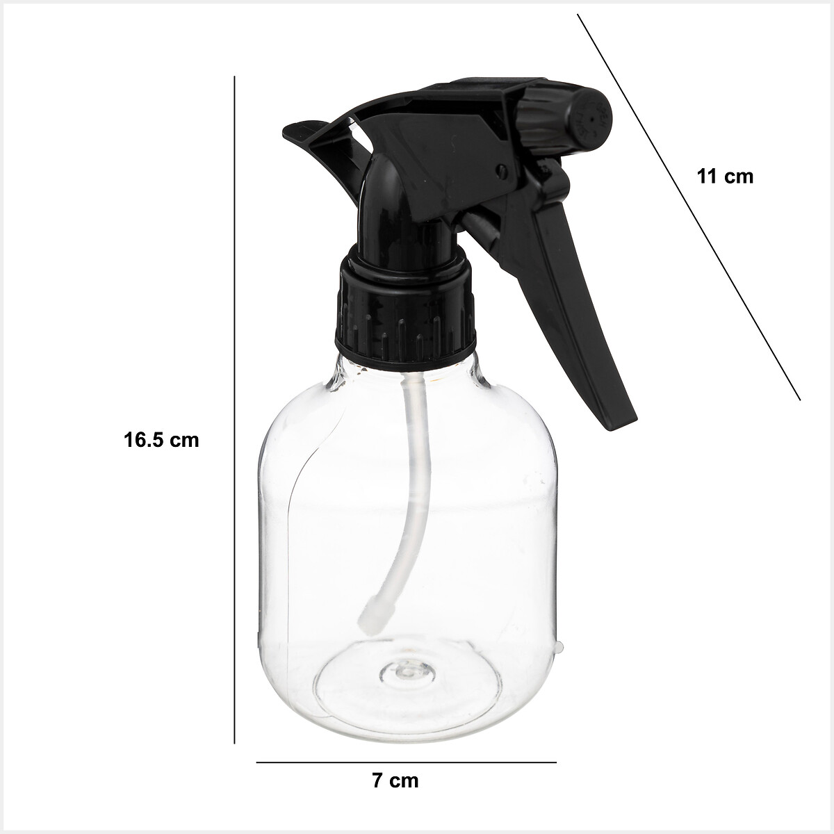 Frasco pulverizador para cabelo 250ml