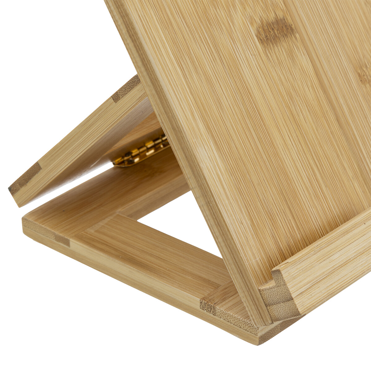 Suporte para tablet em bambu