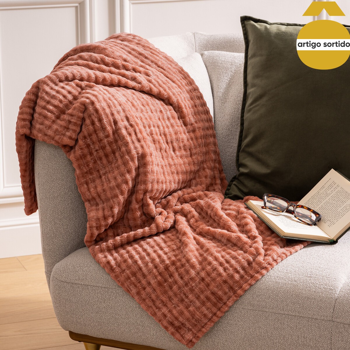 Manta Waffle Flan 125x150cm