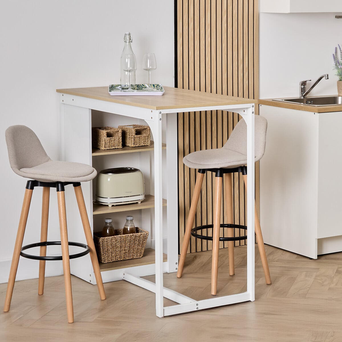 Mesa bar EAT UP branca