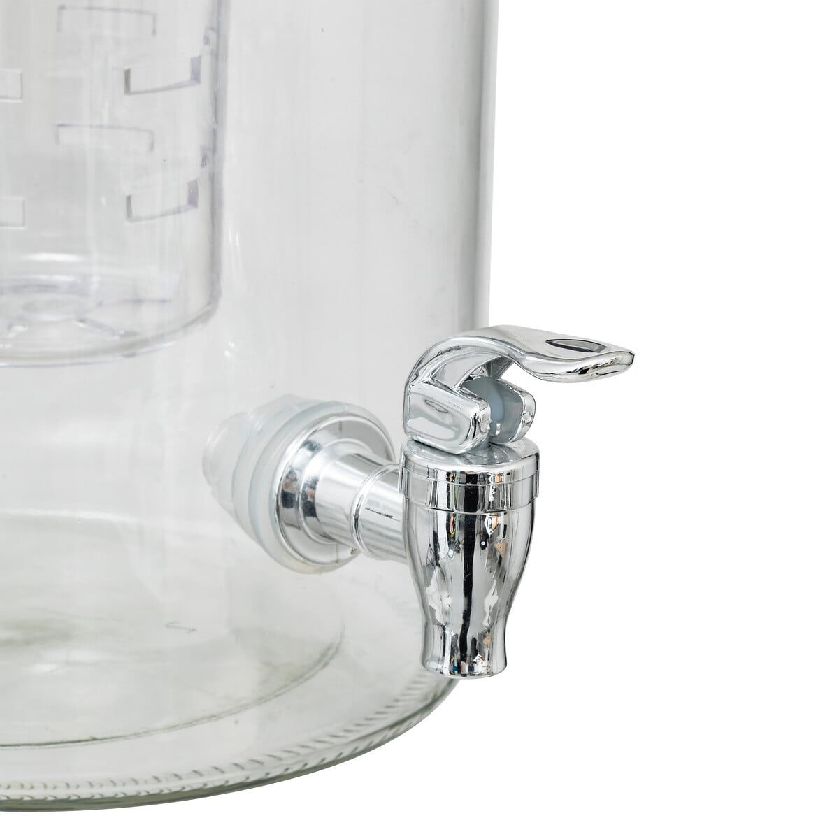 Frasco com torneira FUZY de vidro 6l