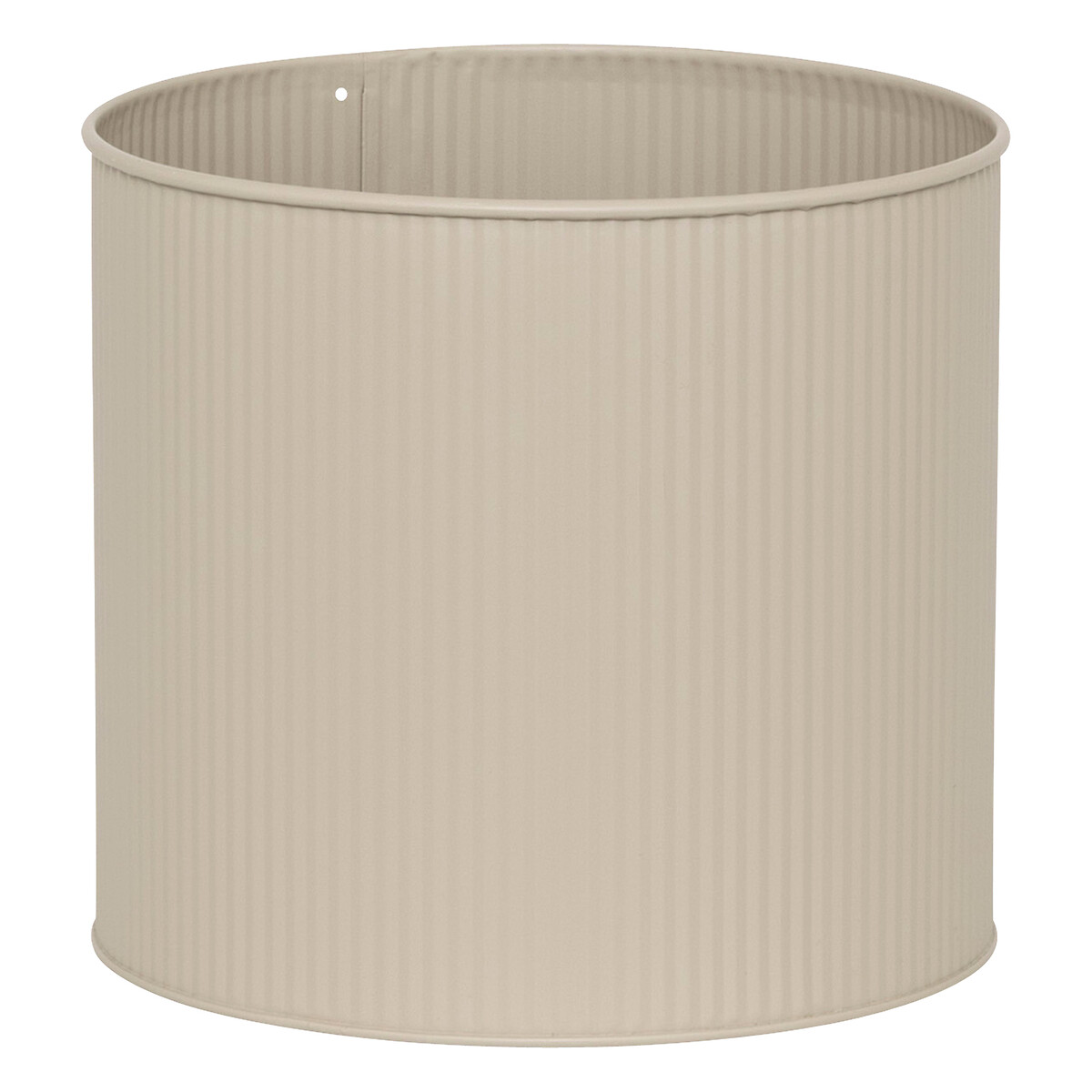 Floreira AZE em metal bege 44,3cm
