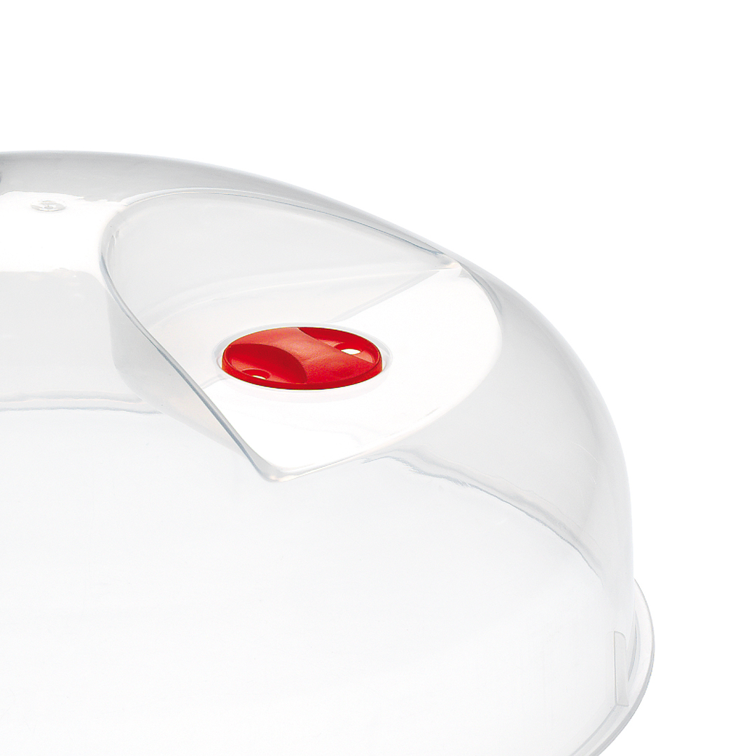 Tampa com respiro para microondas 25cm