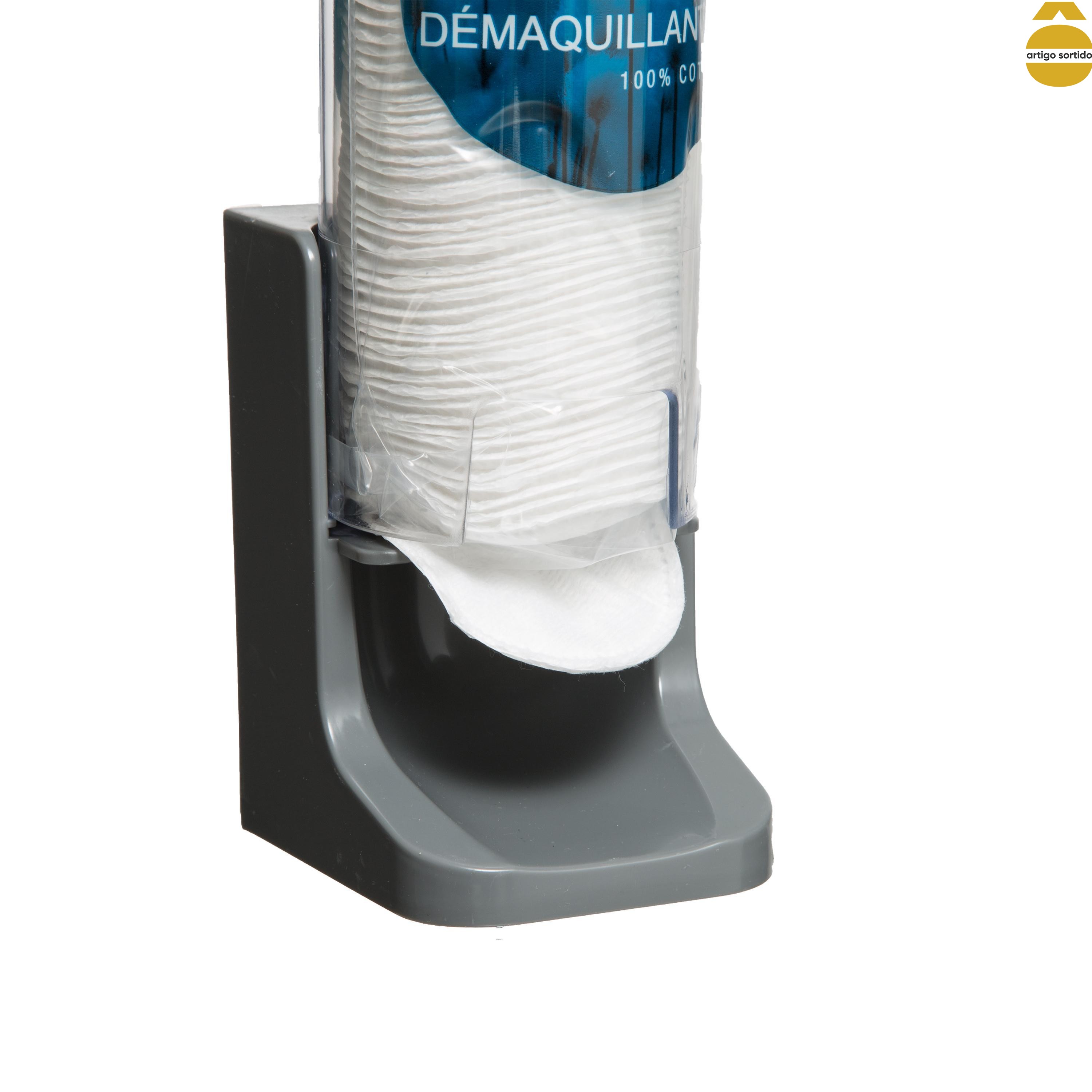 Distribuidor de discos desmaquilhantes