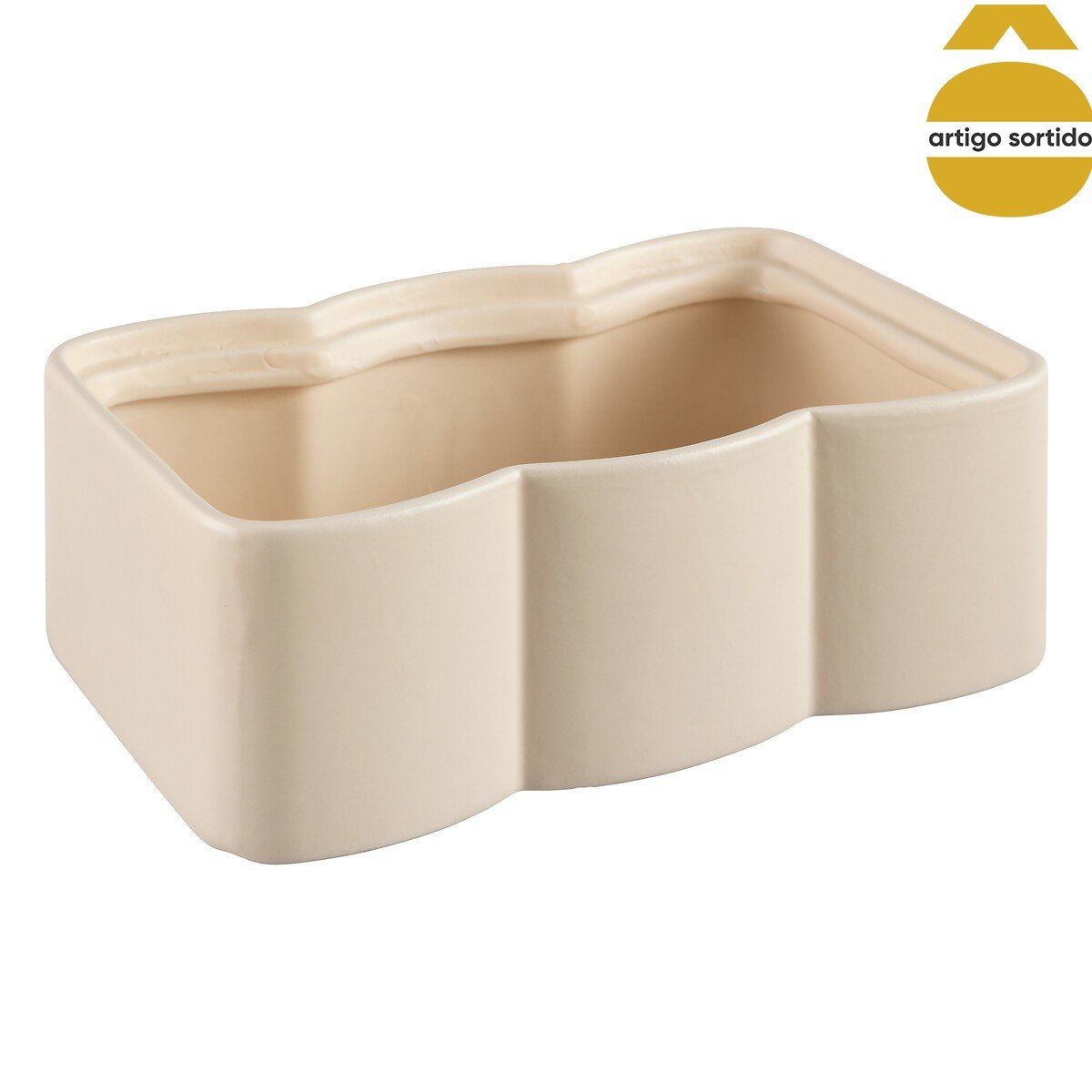 Caixa decorativa BLI em cer&acirc;mica