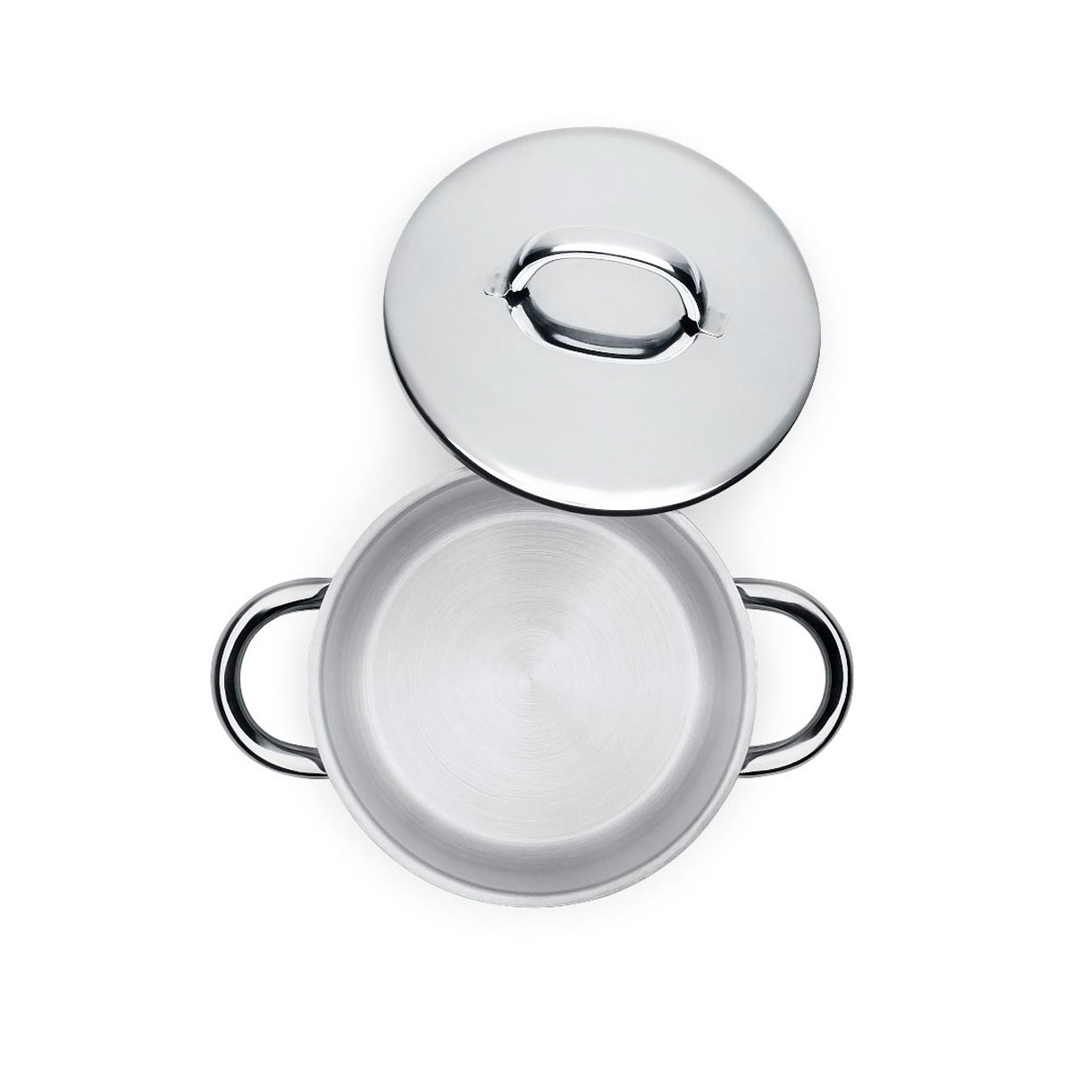 Ca&ccedil;arola ALTIS em inox com asa 16cm