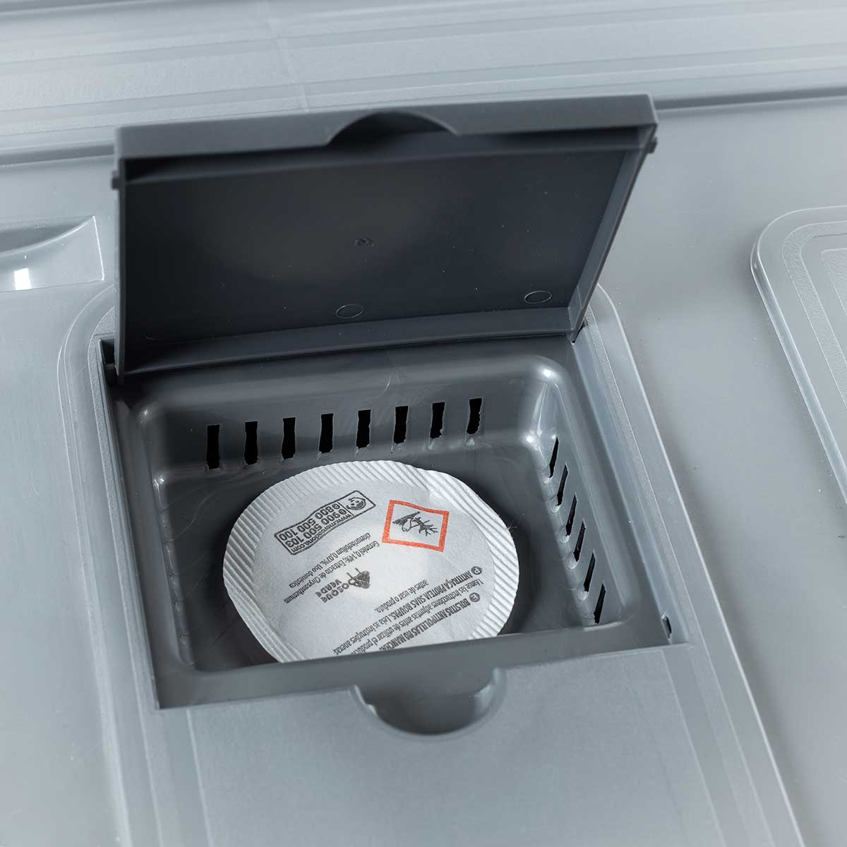 Caixa de arruma&ccedil;&atilde;o EUROPA cinza 150l