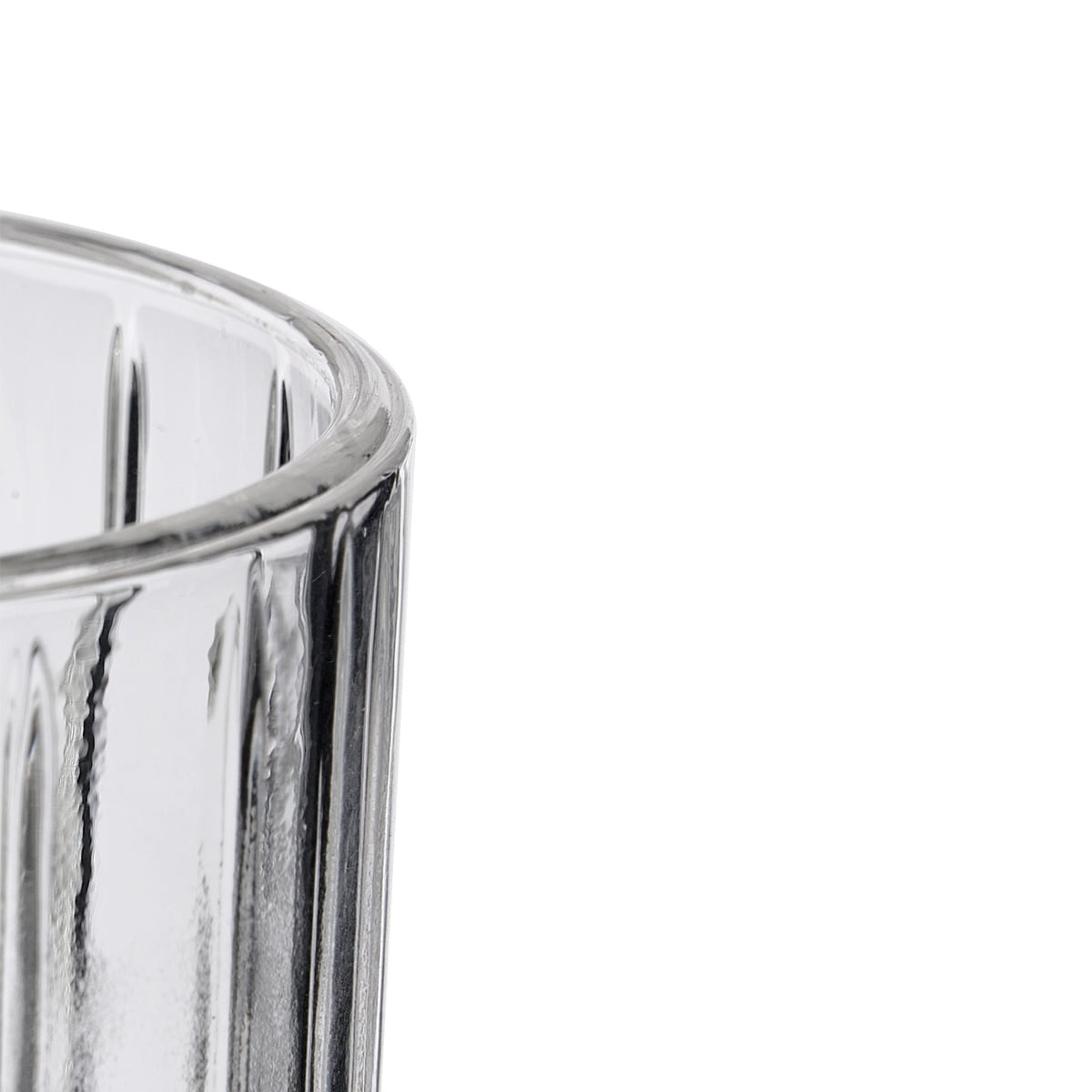 Copo de vinho riscas em vidro 380ml