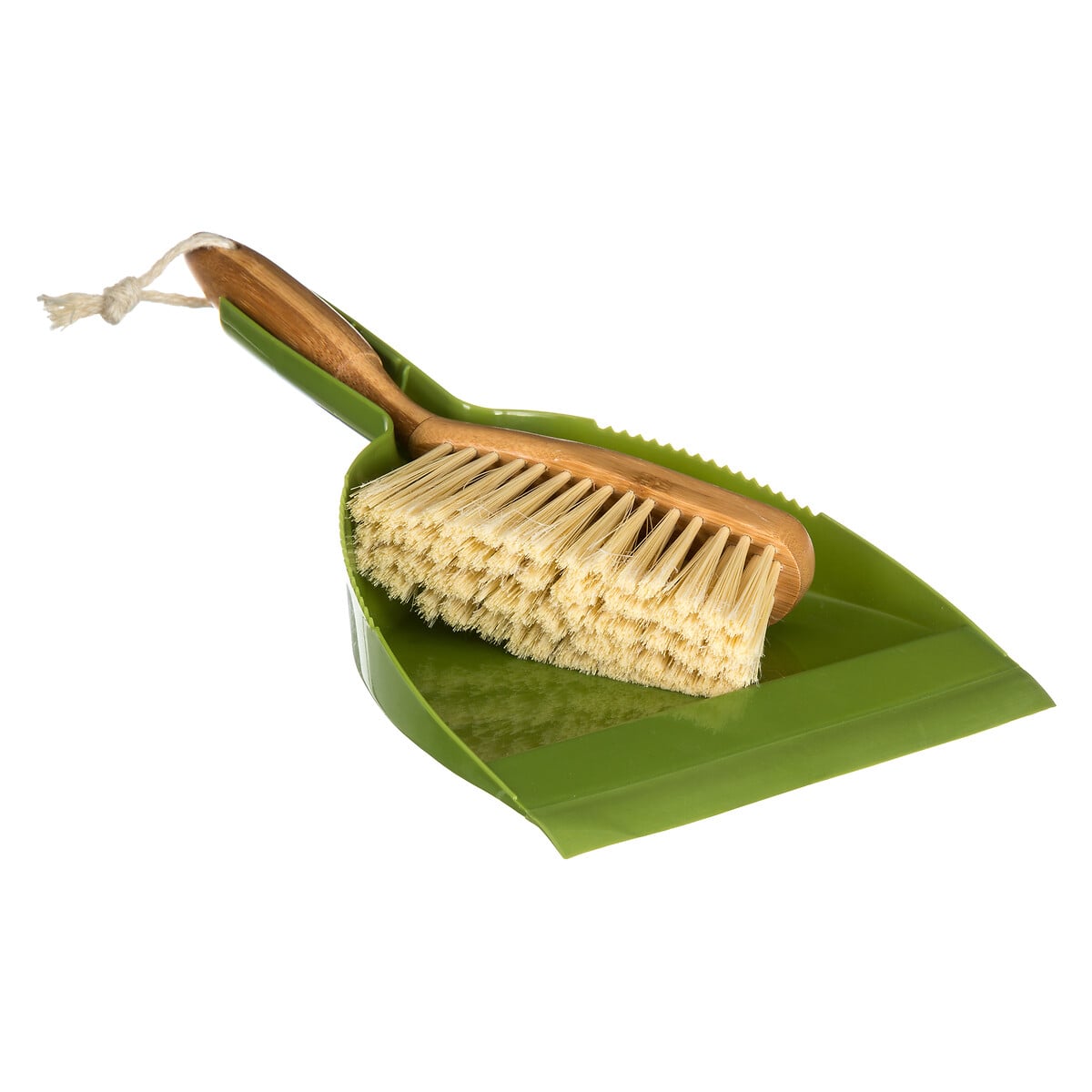 Apanhador com escova em bambu