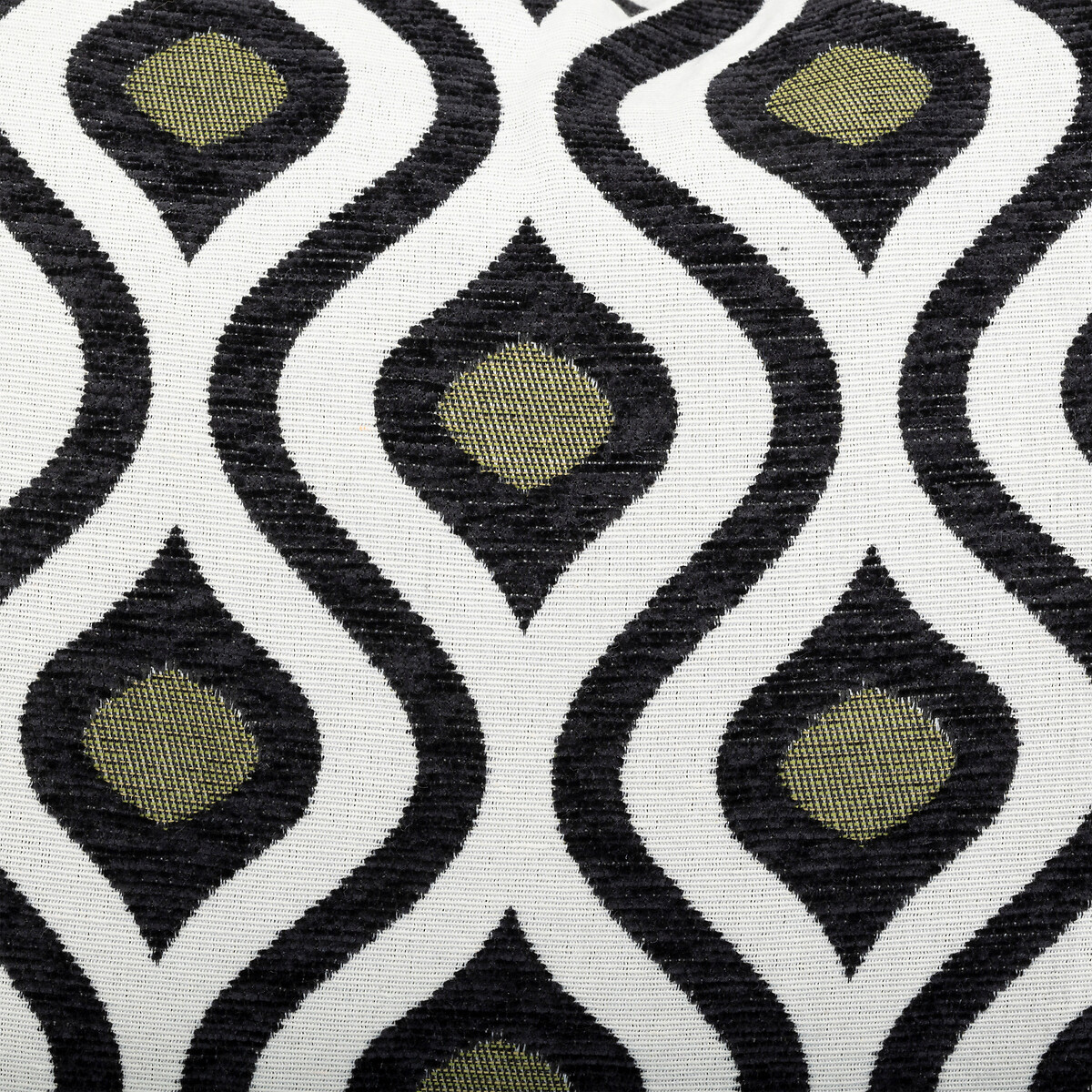 Almofada jacquard TWISTED LIME 38x58cm