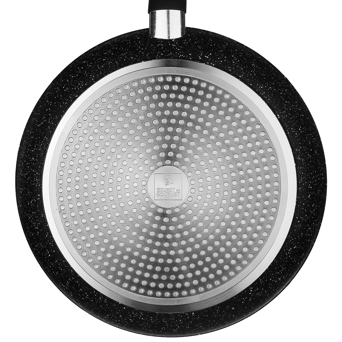 Frigideira de alumínio efeito pedra CARACTÈRE 30cm,  Frigideira de alumínio efeito pedra CARACTÈRE 30cm