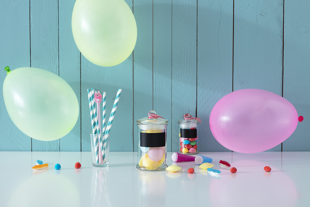 Frasco de vidro com tampa 15cm