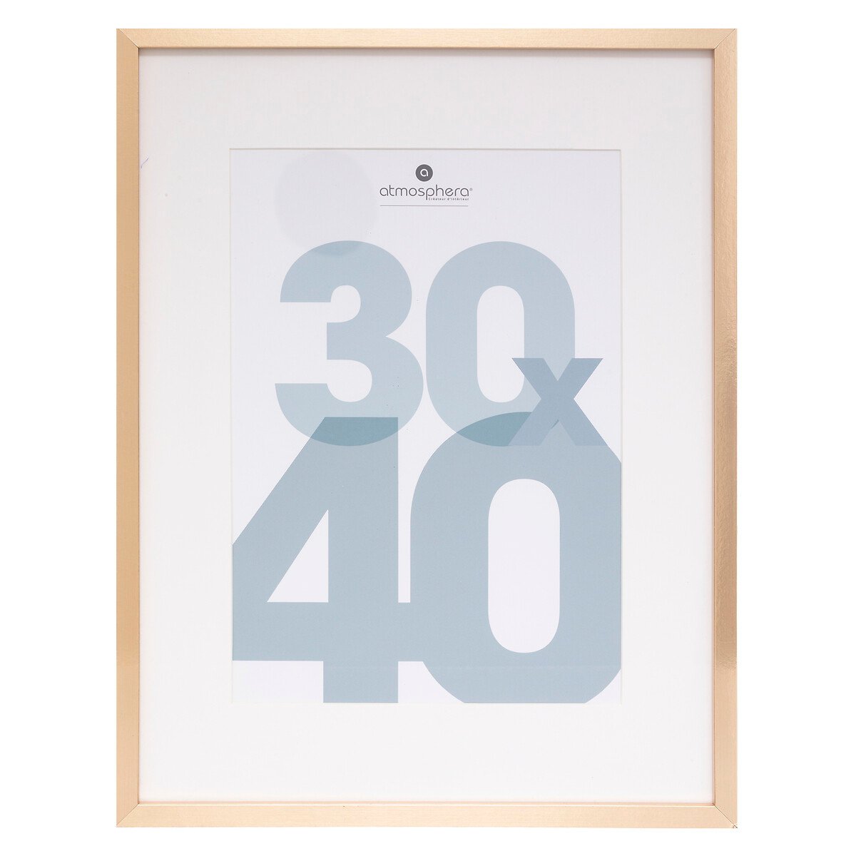 Moldura MANU dourada 30x40cm