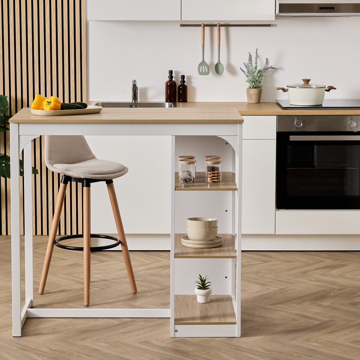 Mesa bar EAT UP branca