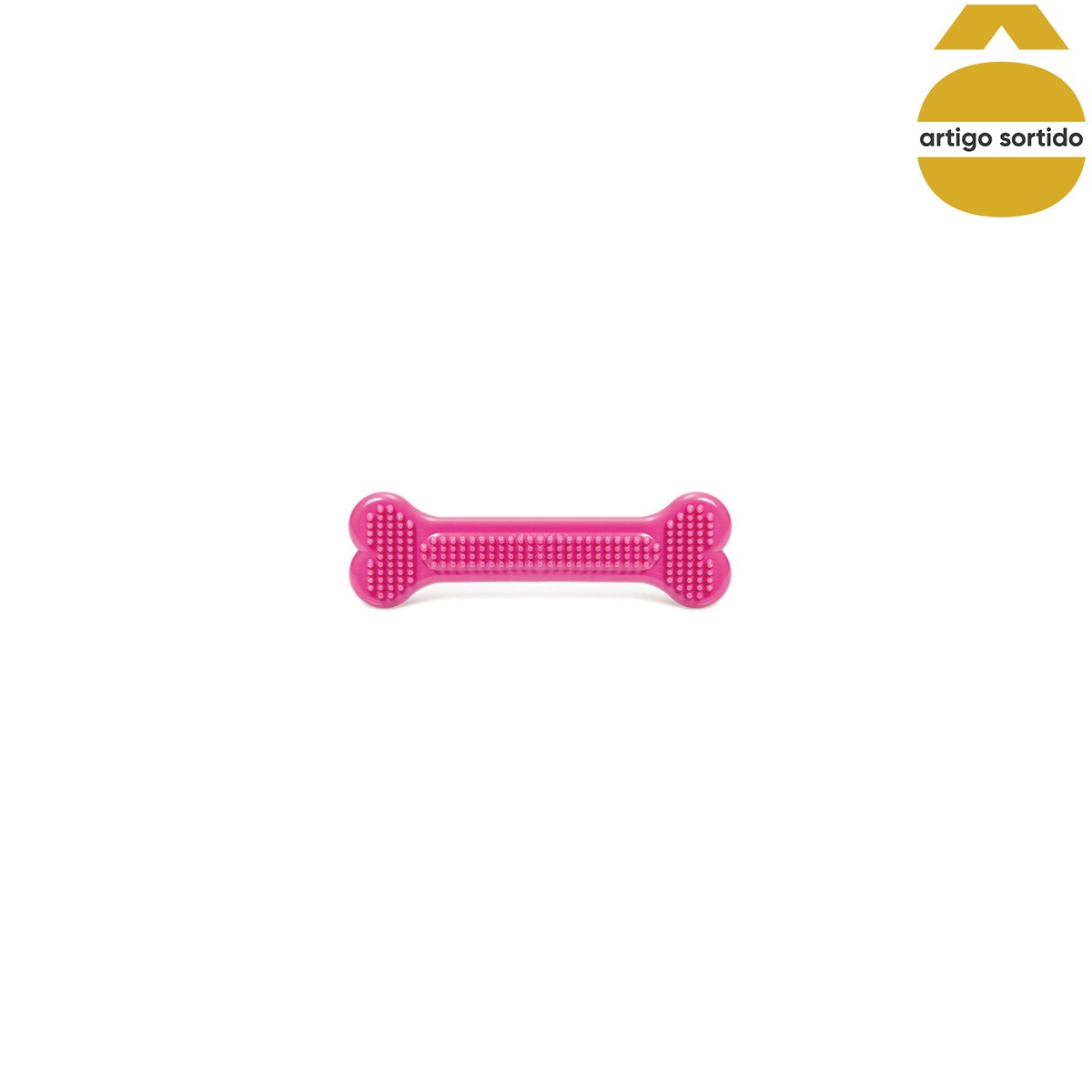 Osso de brincar flexível 13cm