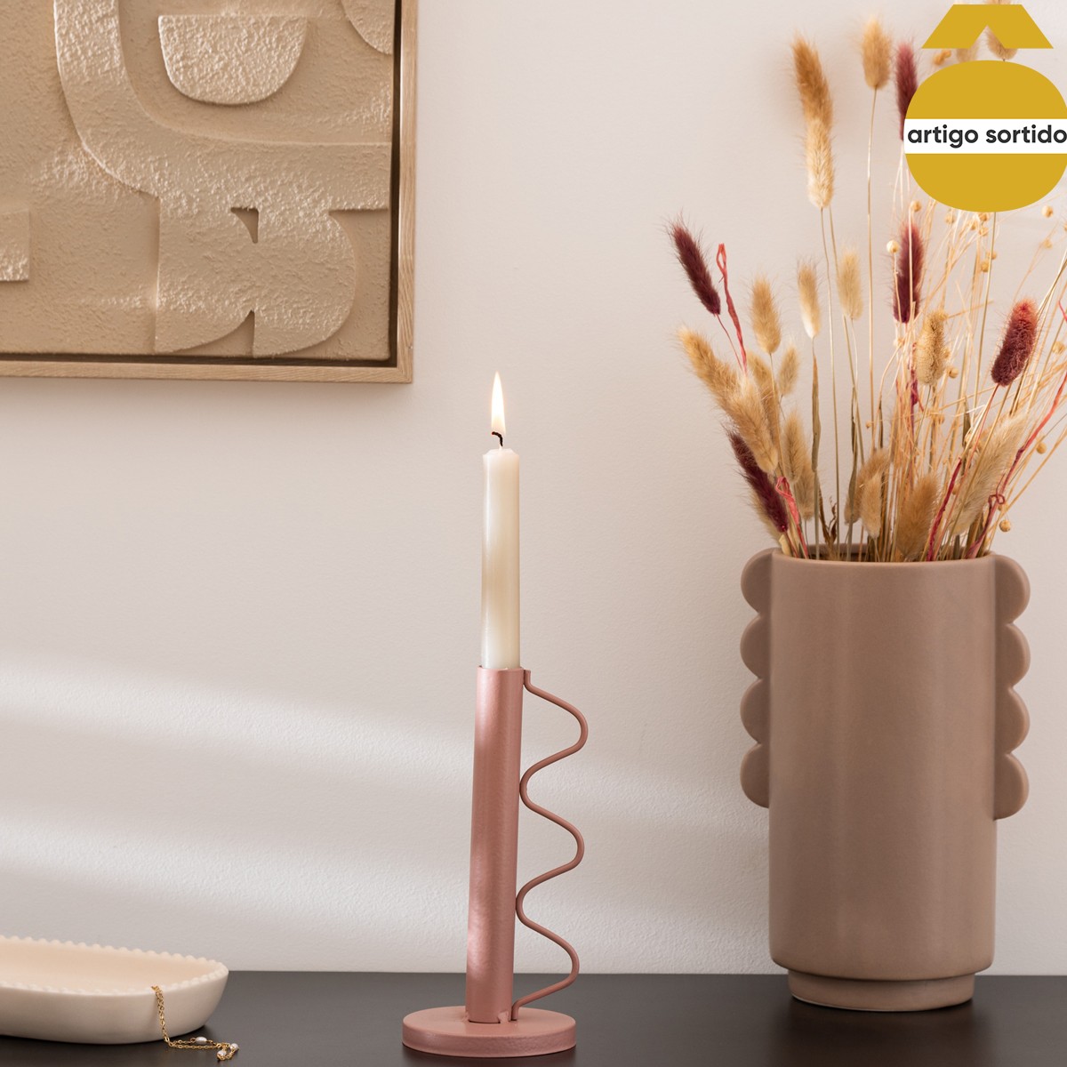 Casti&ccedil;al BLY em metal 20cm