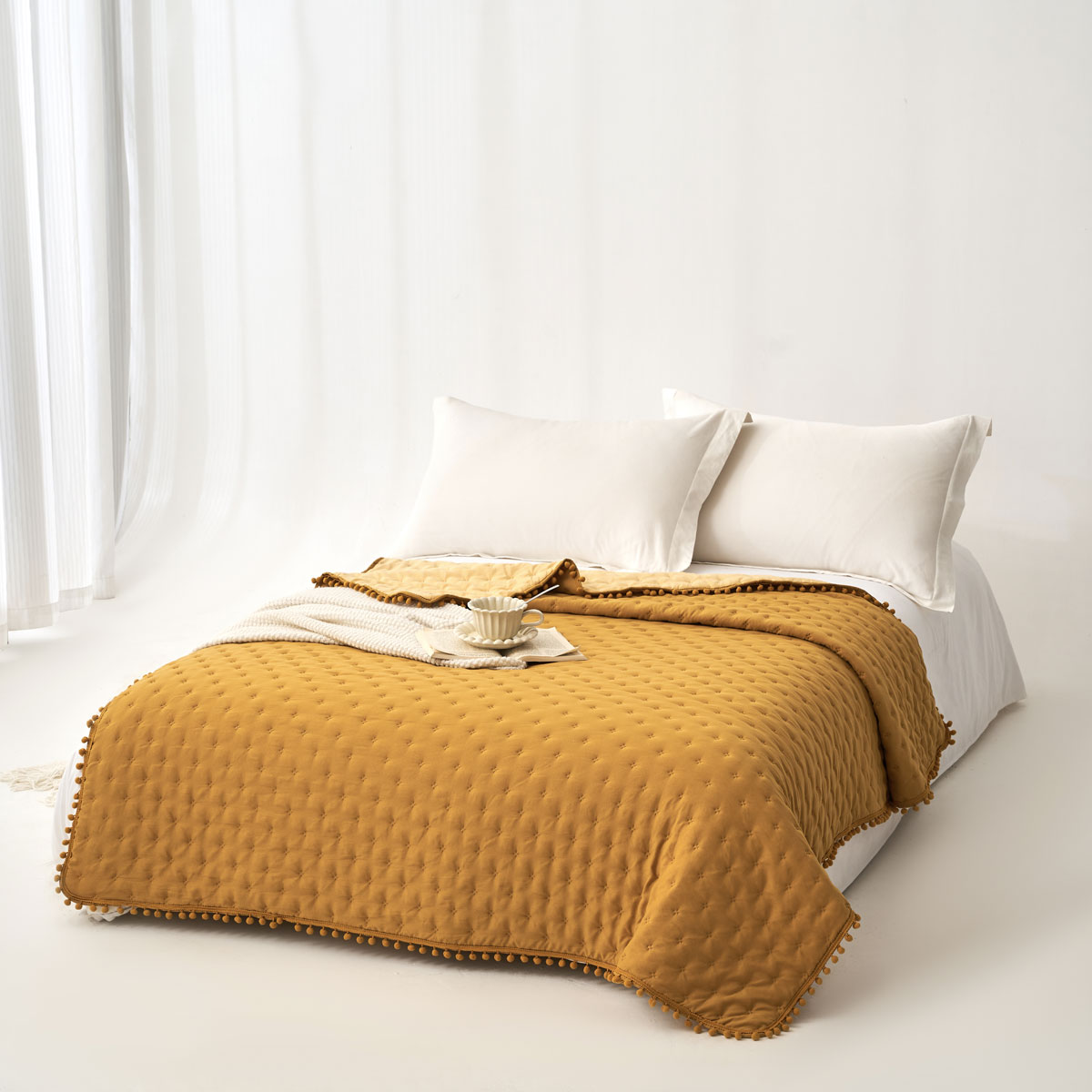 Edred&atilde;o BEAR ocre 140x220cm