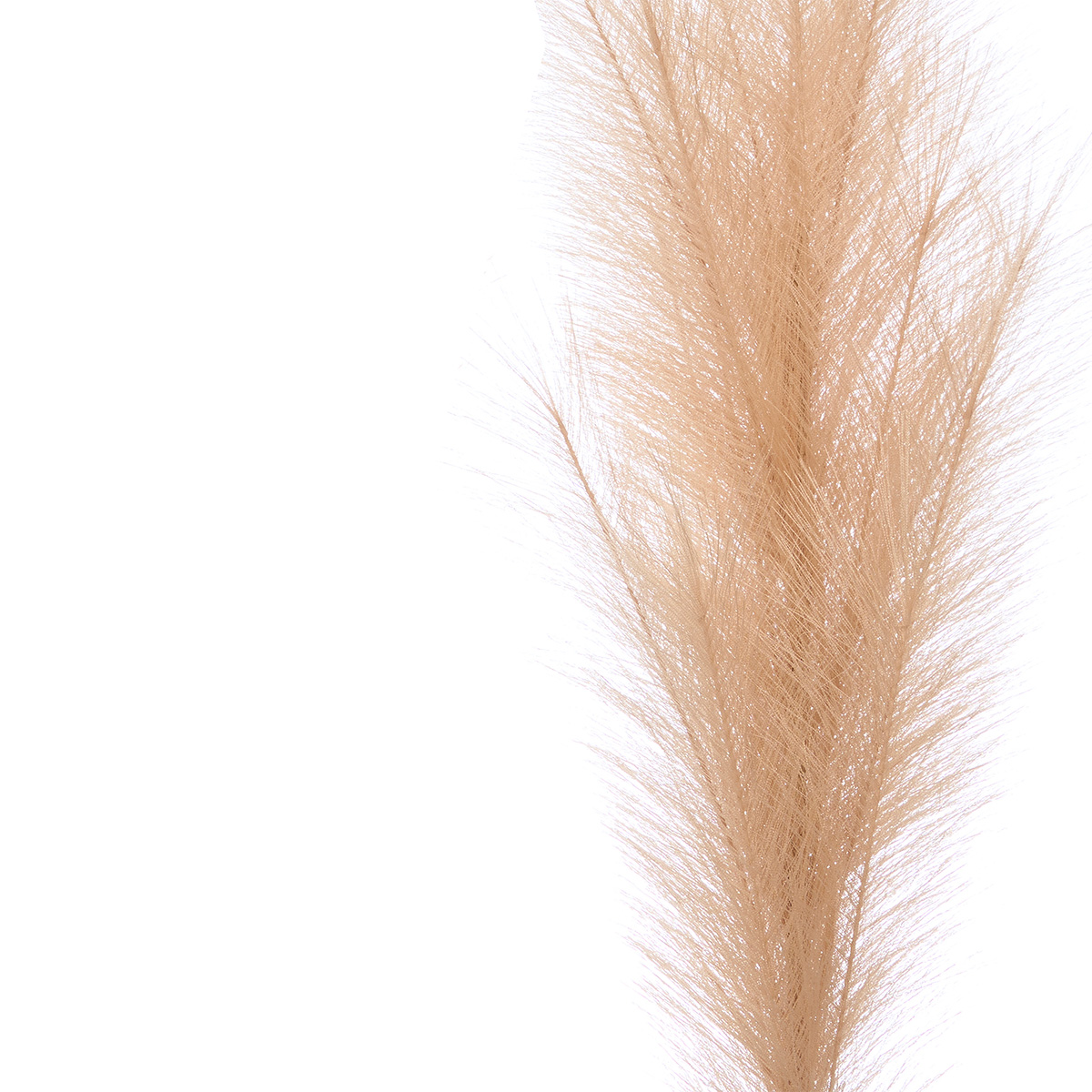 Haste pampas artificial bege 110cm