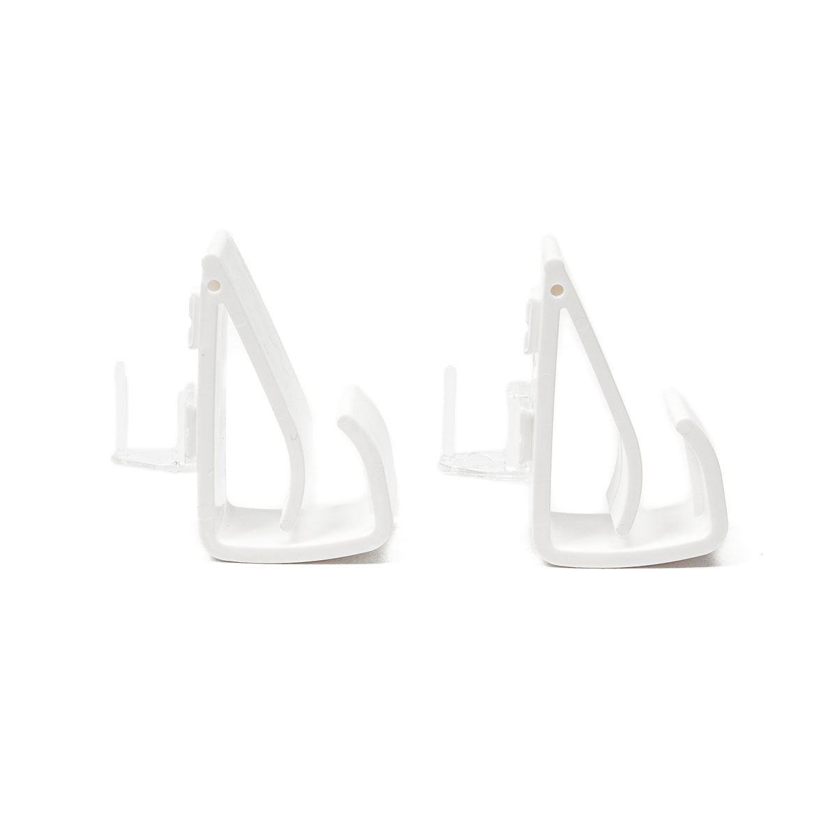 Conjunto de 2 suportes CLIP branco