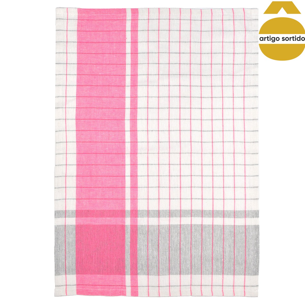 Conjunto de 4 panos de cozinha multicheck 40x60cm