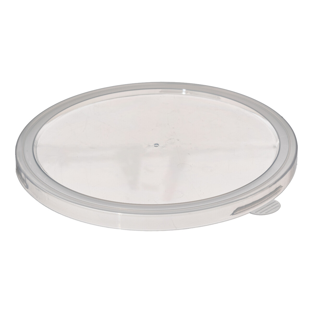 Caixa redonda de vidro com tampa 2,7l