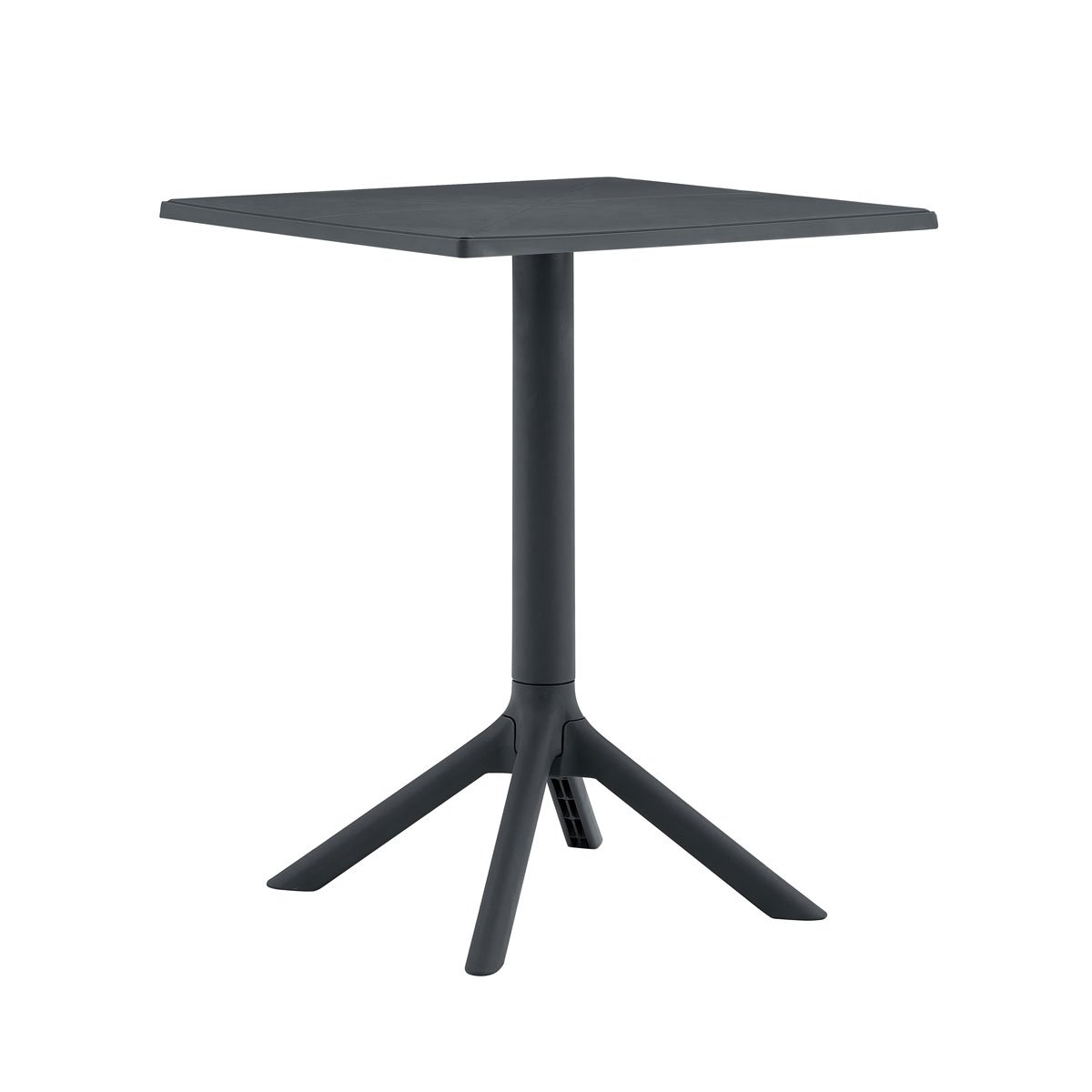 Mesa BARI cinzenta quadrada