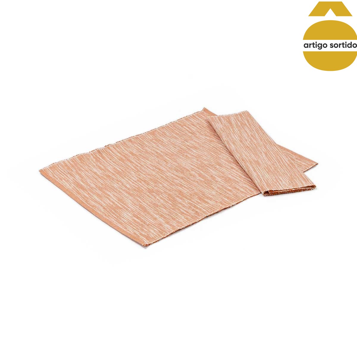 Conjunto de 2 individuais de mesa DOLCE RIVIERA em algod&atilde;o