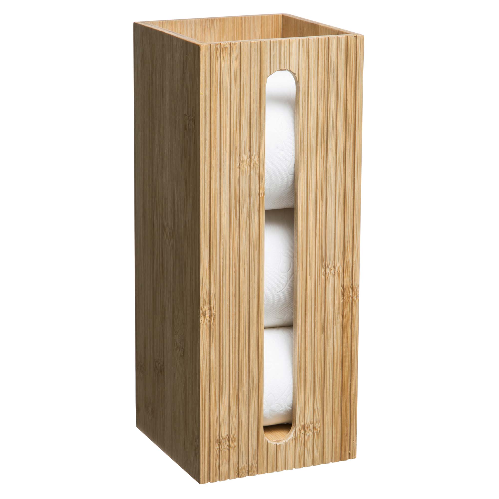 Caixa para papel higiénico TERRE INCO em bambu,  Caixa para papel higiénico TERRE INCO em bambu