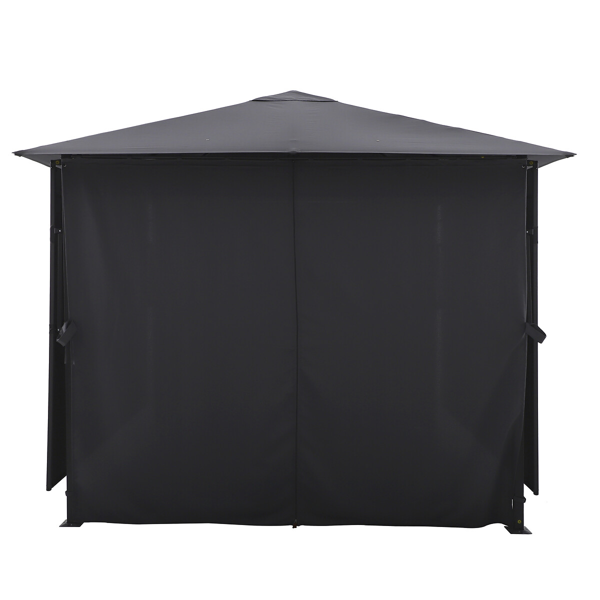 Cortinas para P&eacute;rgola OMELYA 3x3mt cinza ard&oacute;sia