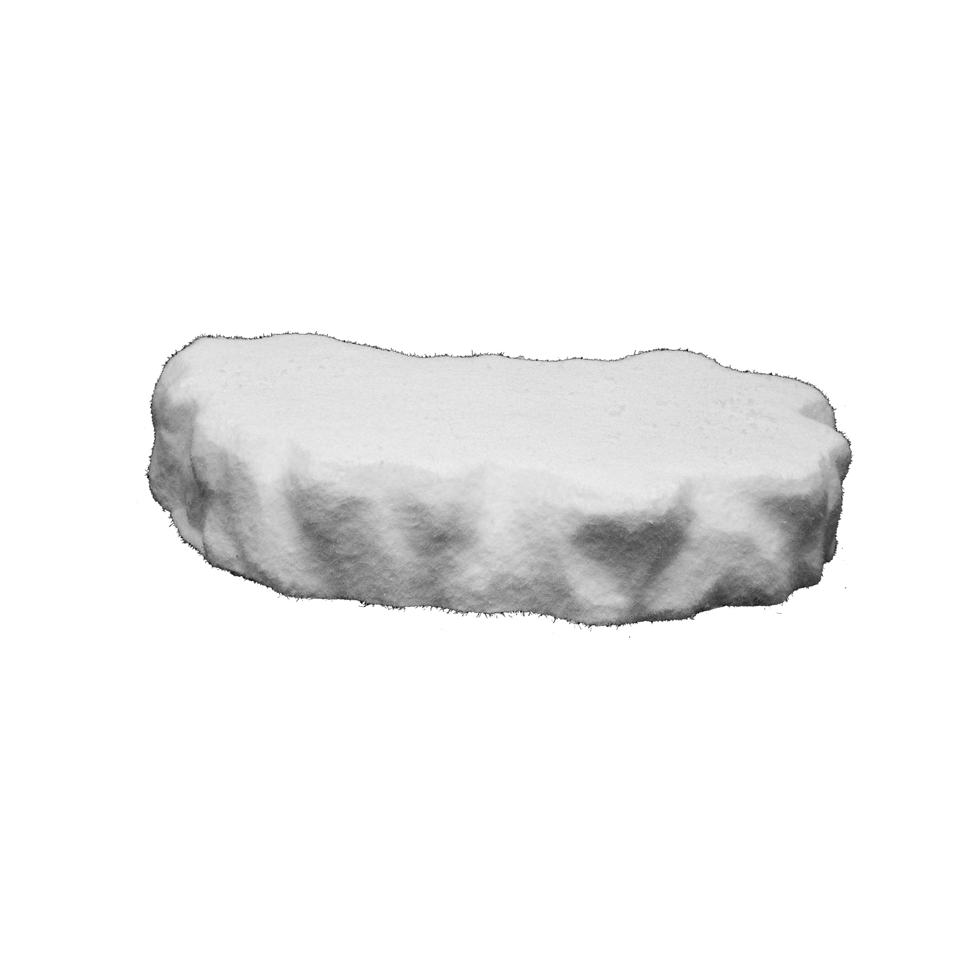 Bloco efeito gelo branco