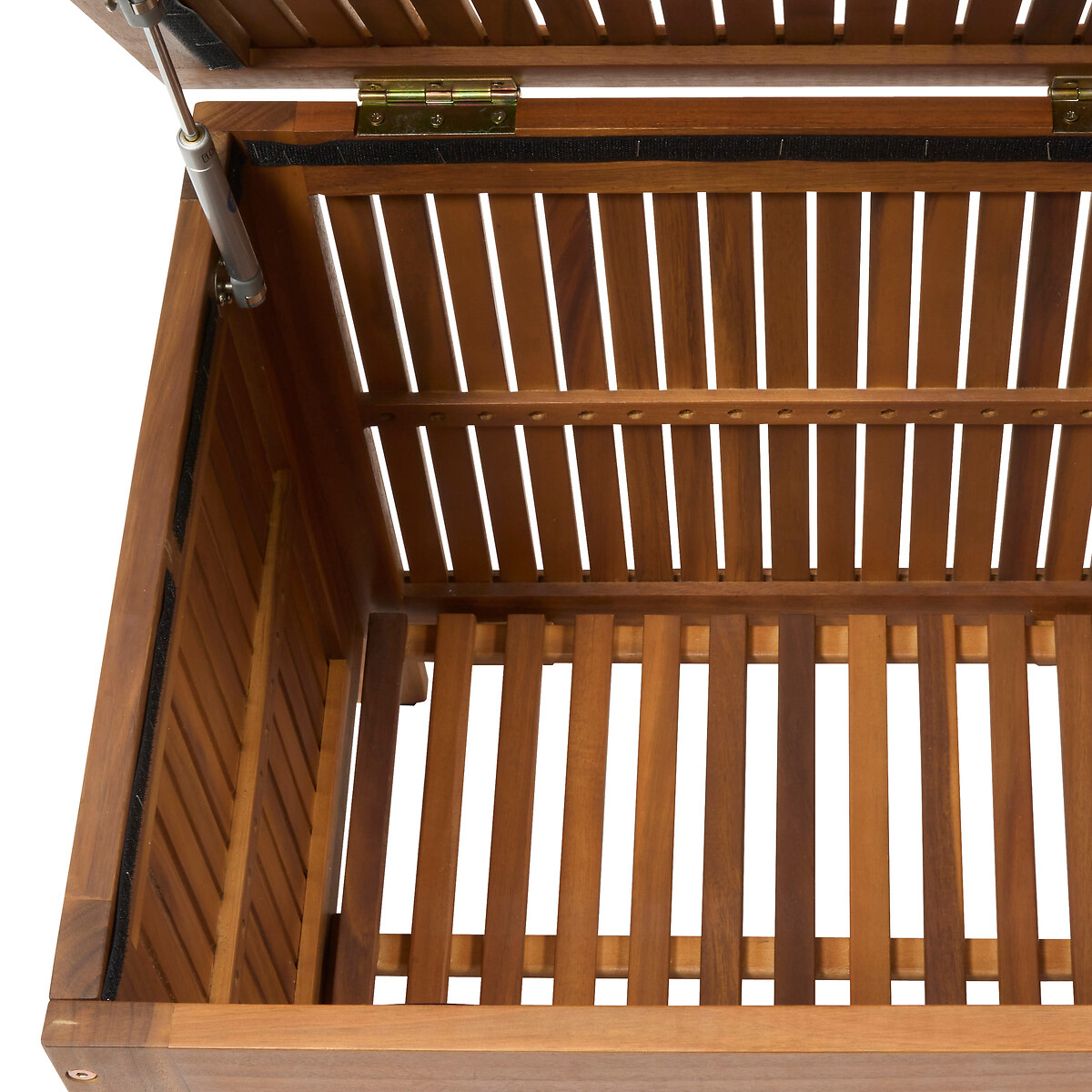 Ba&uacute; de arruma&ccedil;&atilde;o para exterior madeira ac&aacute;cia