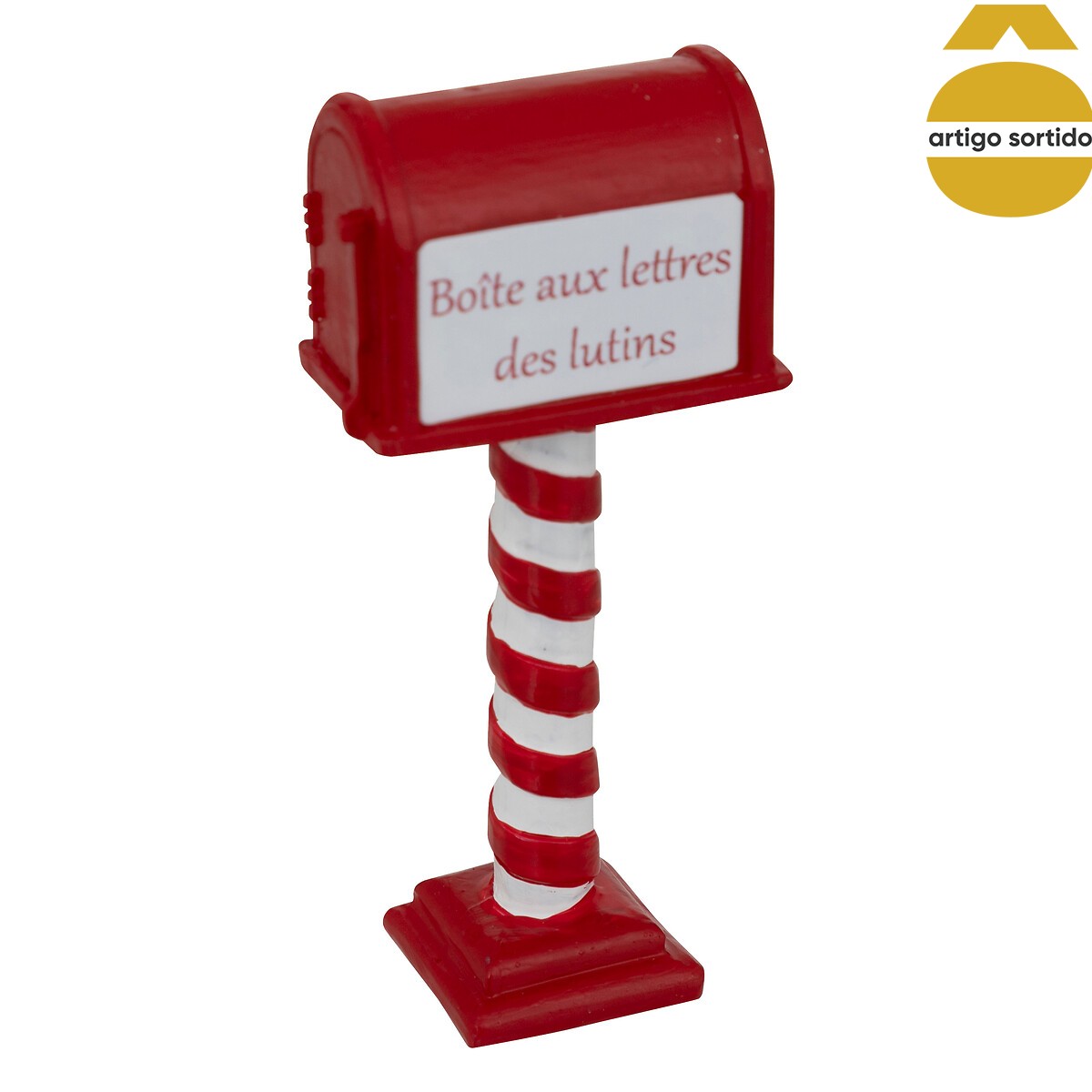 Decoração para aldeia 5,3x6,1cm