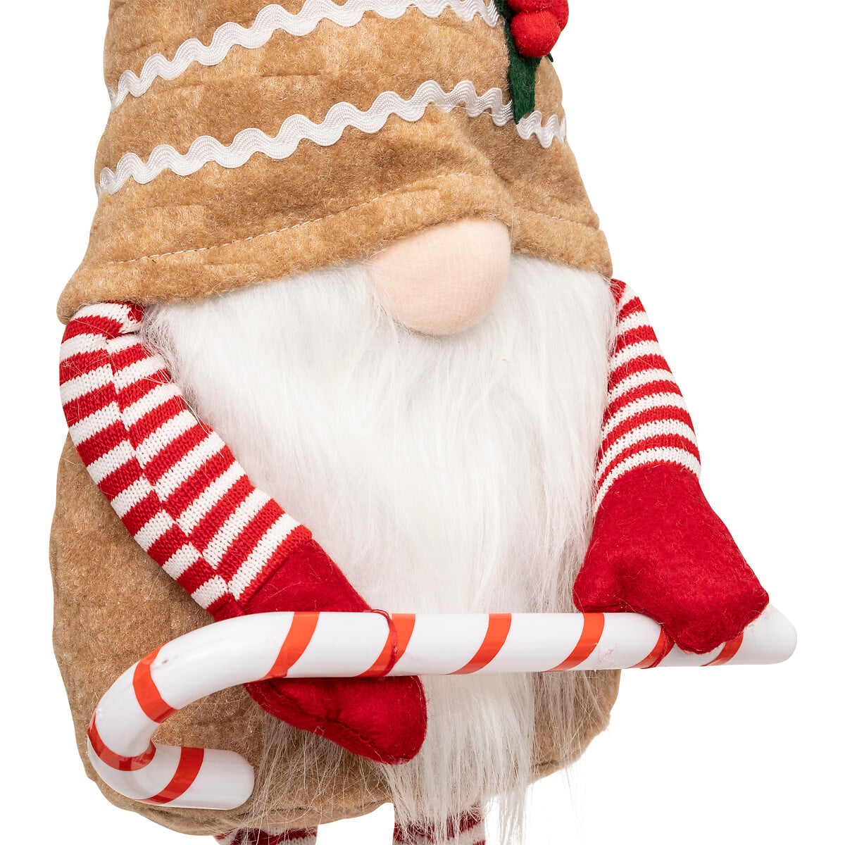 Figura gnomo de bolacha de gengibre extens&iacute;vel 80cm