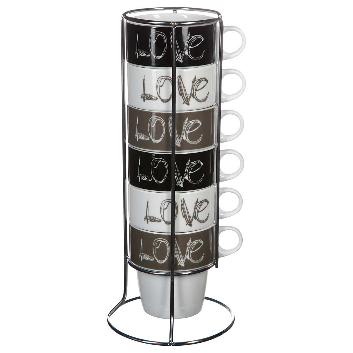 Conj. 6 canecas love