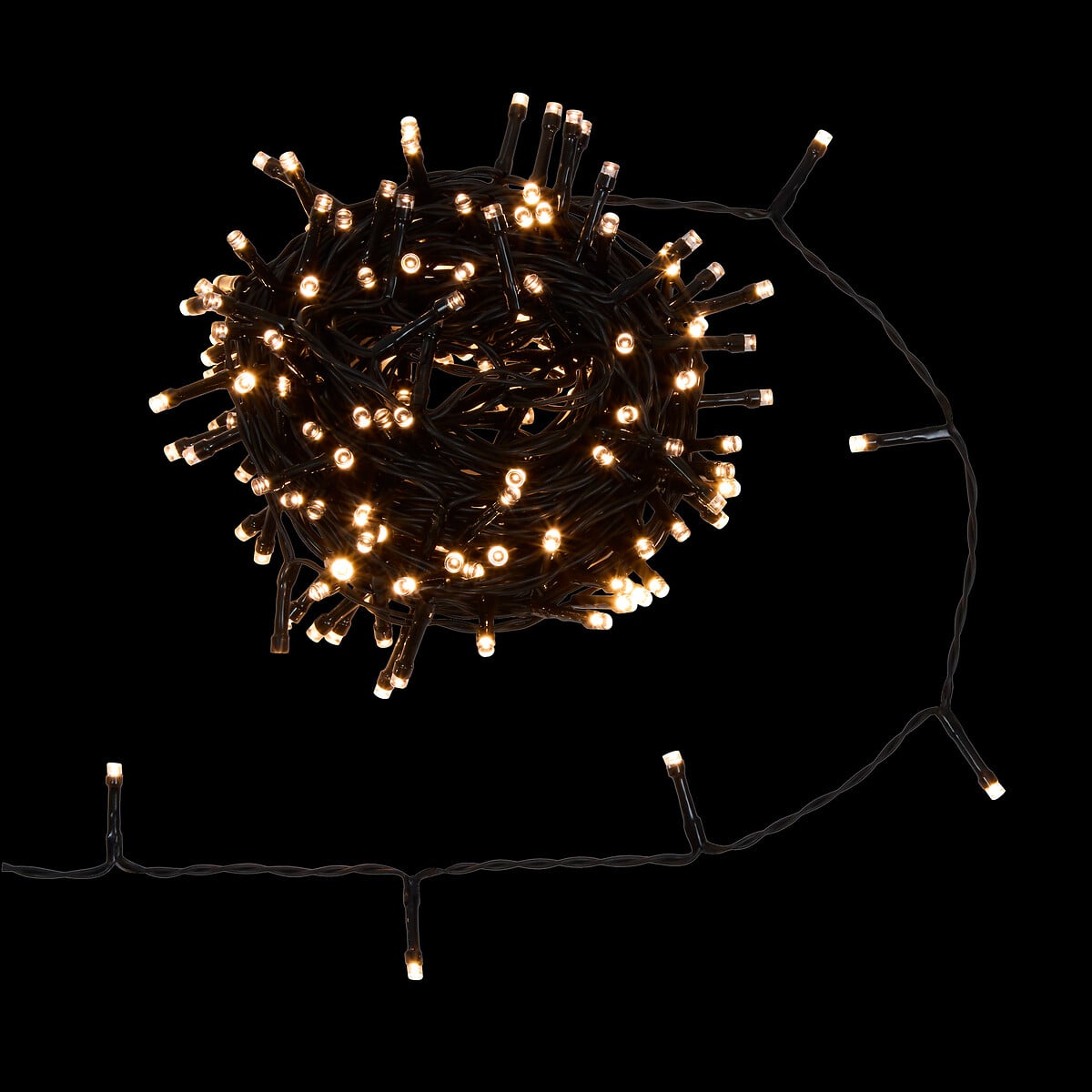 S&eacute;rie de luzes de Natal com 14 m