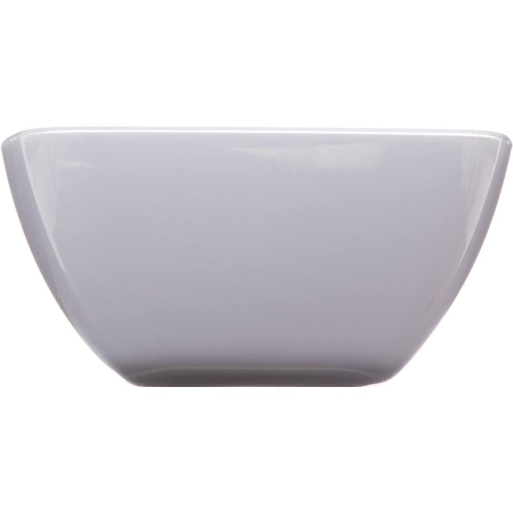 Ta&ccedil;a quadrada cinza 14cm