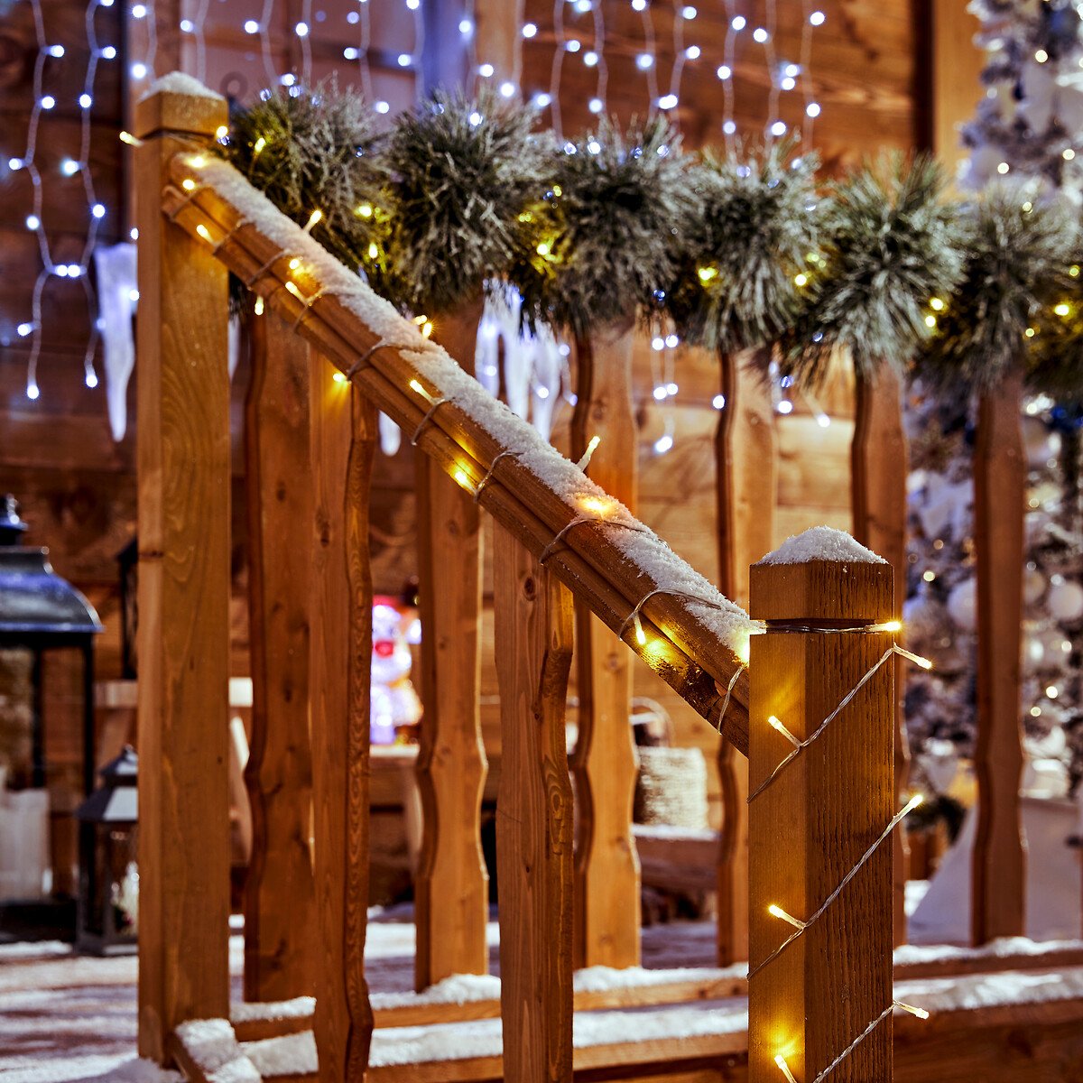 Série de natal branco frio 100LED 10M,  Série de natal branco frio 100LED 10M
