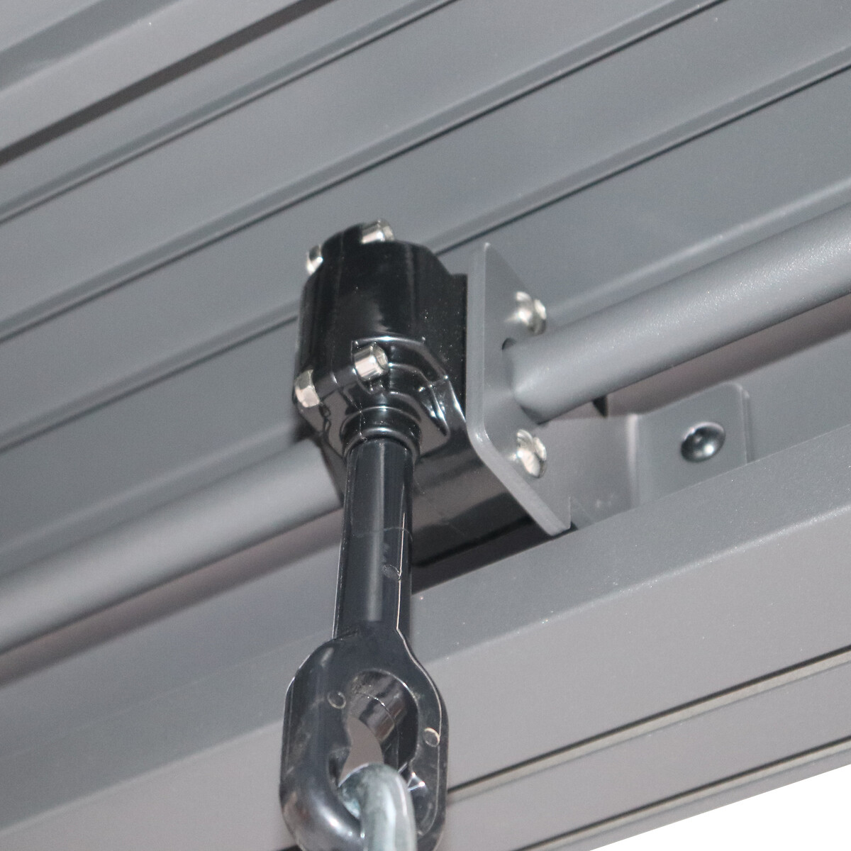 P&eacute;rgola EVONIS cinza graphite 4x3m