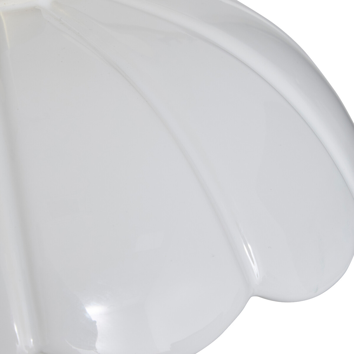 Candeeiro de teto BRUNA branco em cer&acirc;mica 23cm