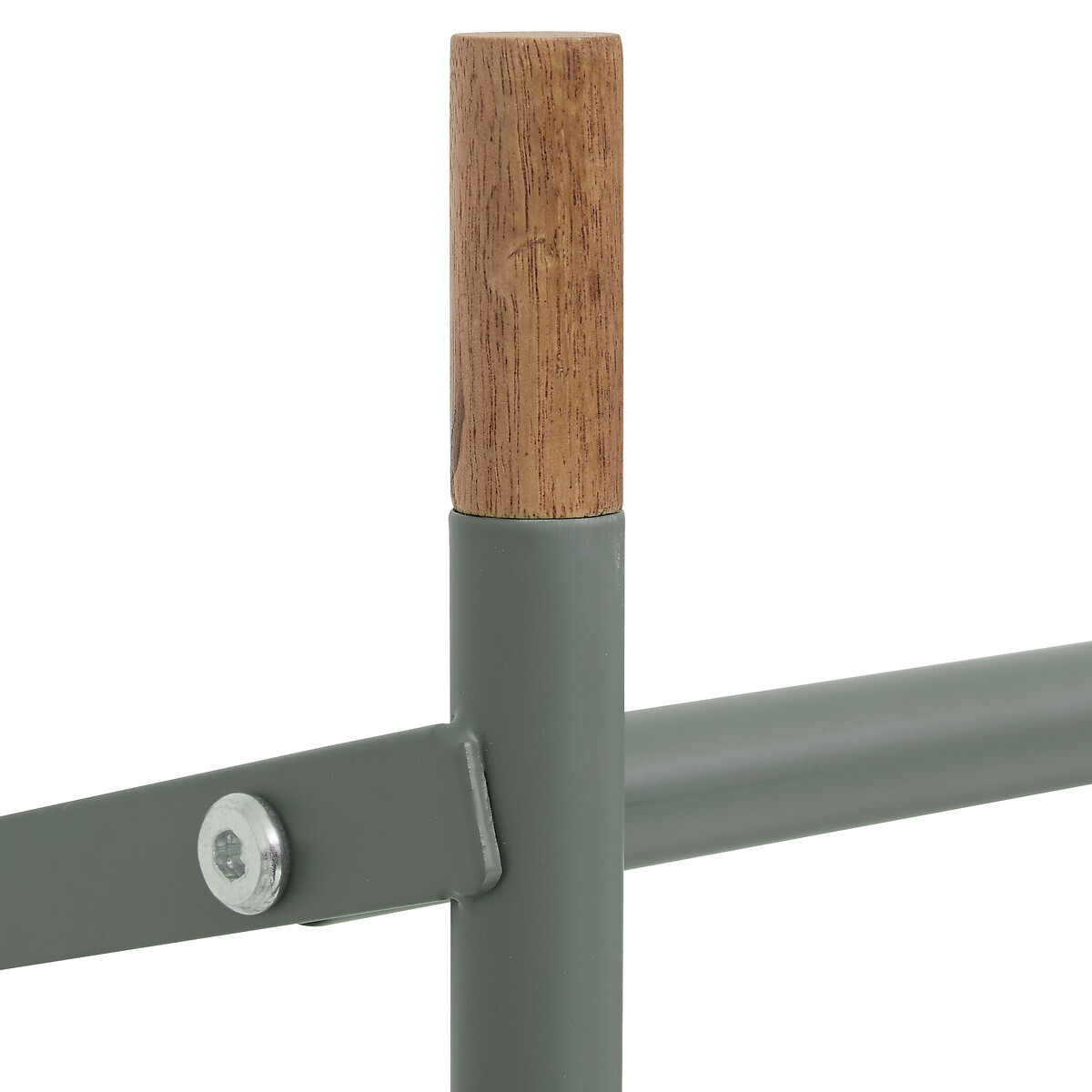 Sapateira extens&iacute;vel com 3 n&iacute;veis verde em metal