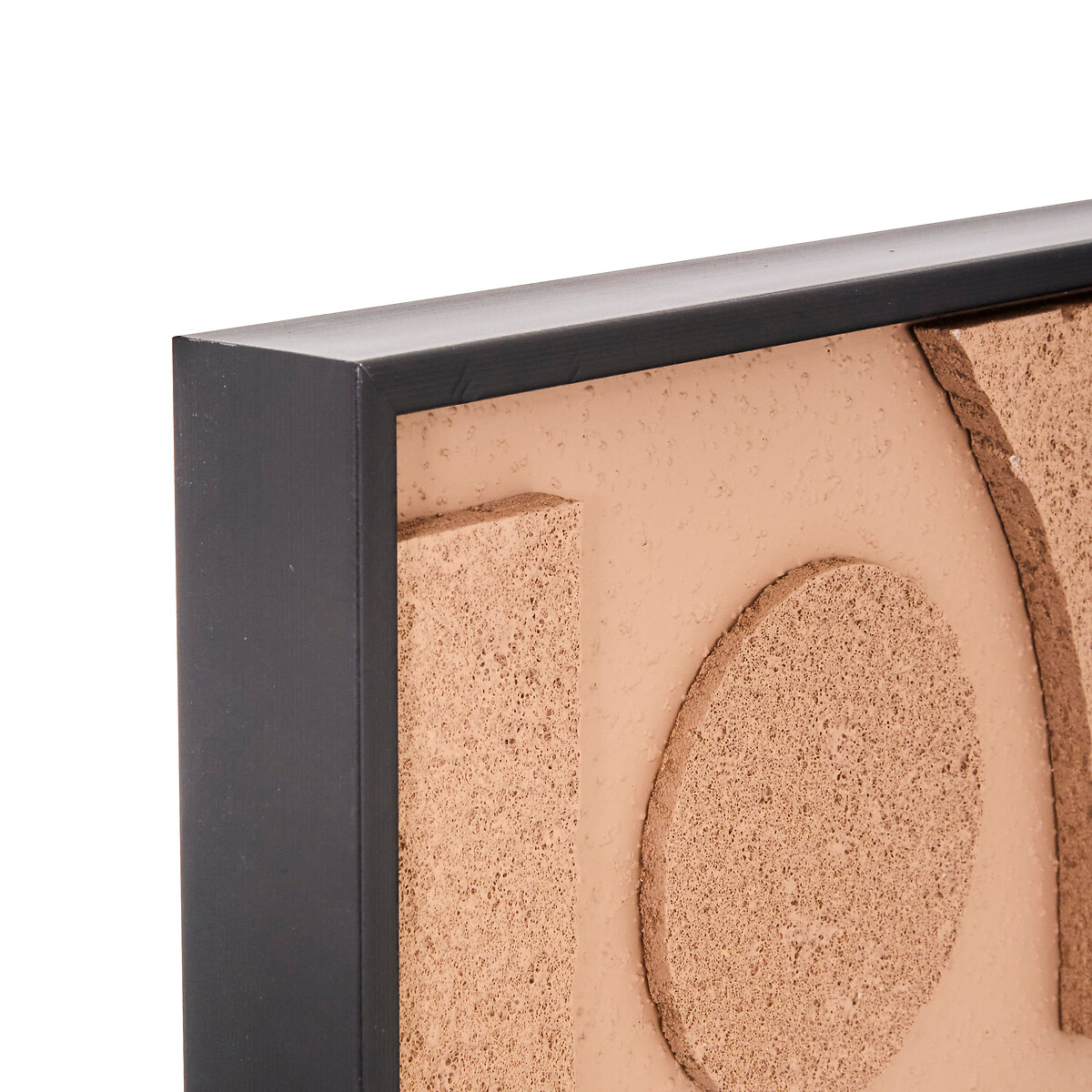 Quadro decorativo 3d  JILANI castanho 90x60cm