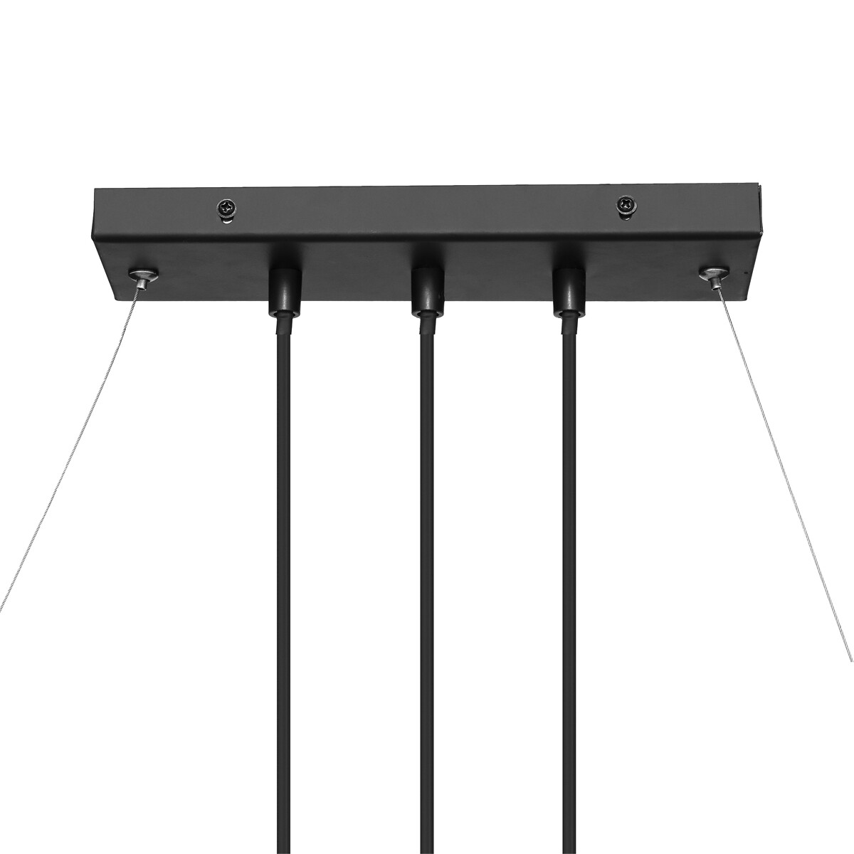 Candeeiro de teto TIMMY preto 150x70cm