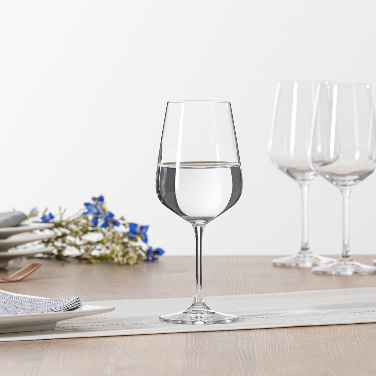 Copo de &aacute;gua LENA em vidro cristalino 45cl